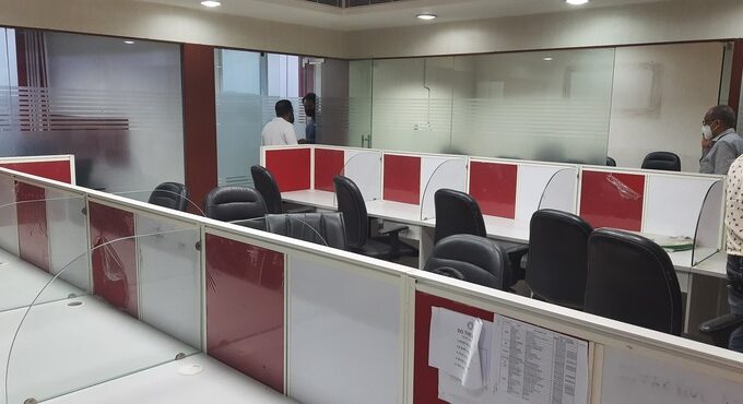 Compact and affordable small office space in Jasola.
