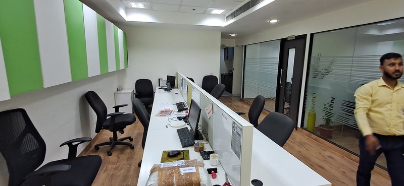 Office Building Front View in DLF Towers Jasola